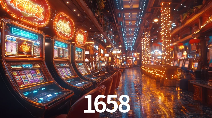 Sinta a adrenalina dos jogos de cassino com 1658